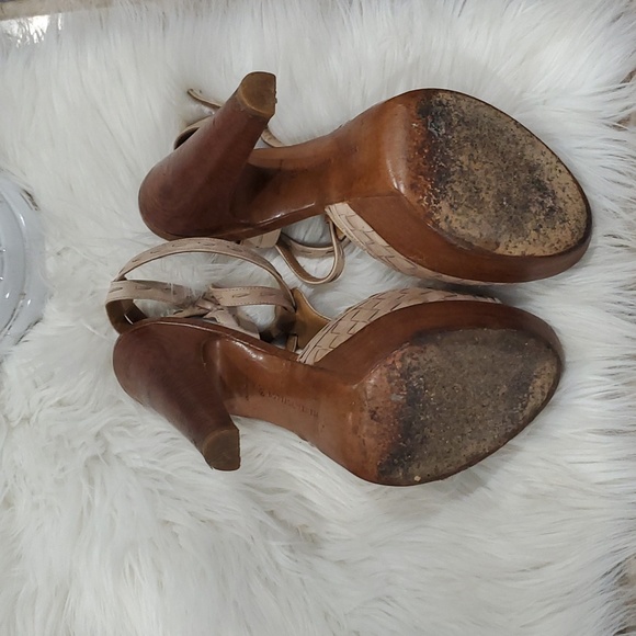 Bottega Veneta  platform slingback sandals heels shoe  size 39 - Picture 6 of 16